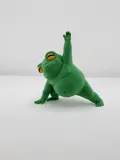 Фигурка Yoga frog за медитация и декорация