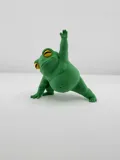 Фигурка Yoga frog за медитация и декорация