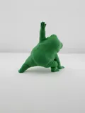 Фигурка Yoga frog за медитация и декорация