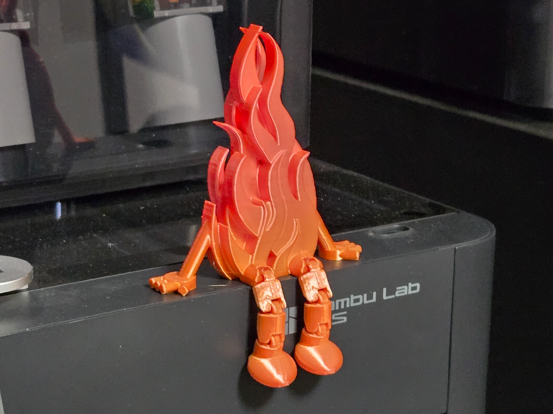 Fire Flame Articulated Buddy