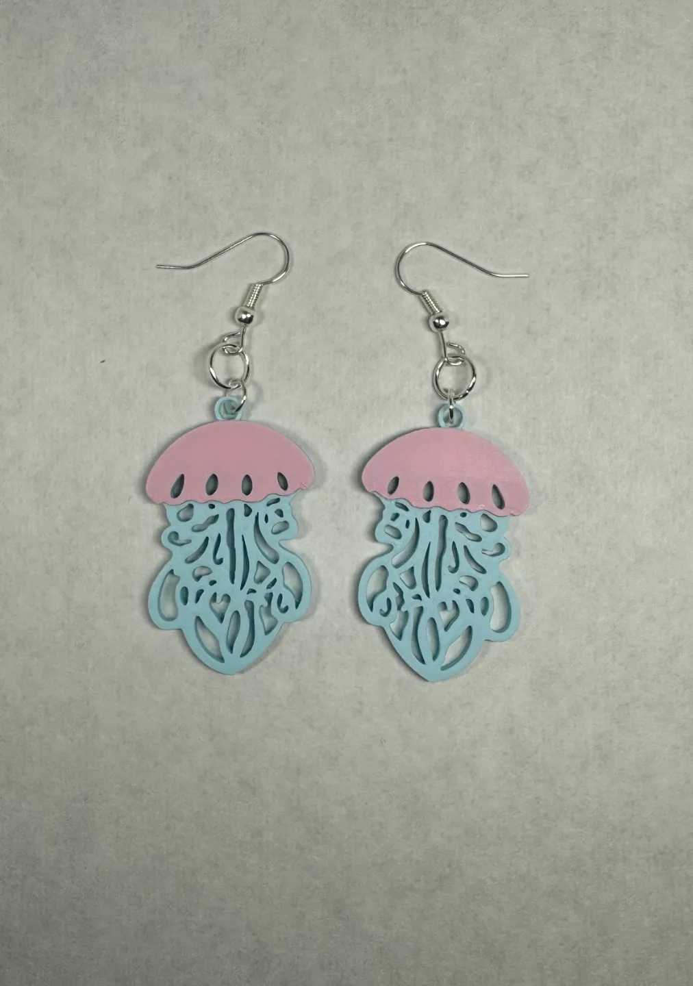 Cute Colorful Jellyfish Earrings – Miss Frizzle view 2