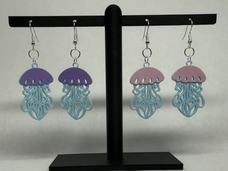 Cute Colorful Jellyfish Earrings – Miss Frizzle