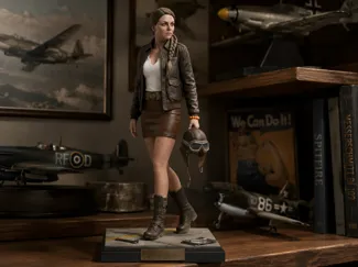 Female Pilot Figure