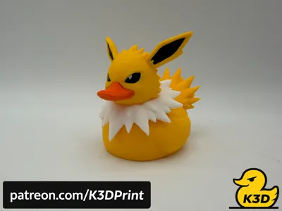 Jolteon Pokemon Jeep Cruise Duck