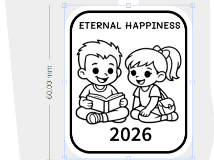 Eternal Happiness Convention Keychains