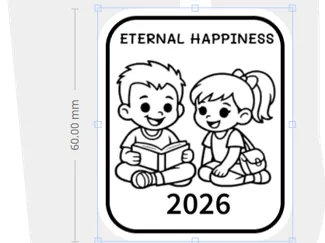Eternal Happiness Convention Keychains