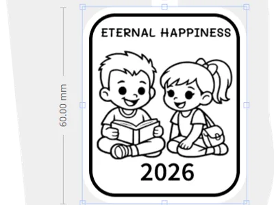 Eternal Happiness Convention Keychains