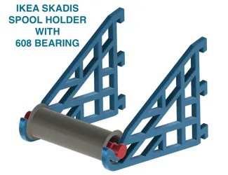 Slim Filament Holder (IKEA Skadis)