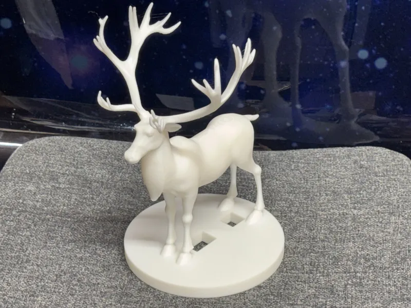 Realistic male deer