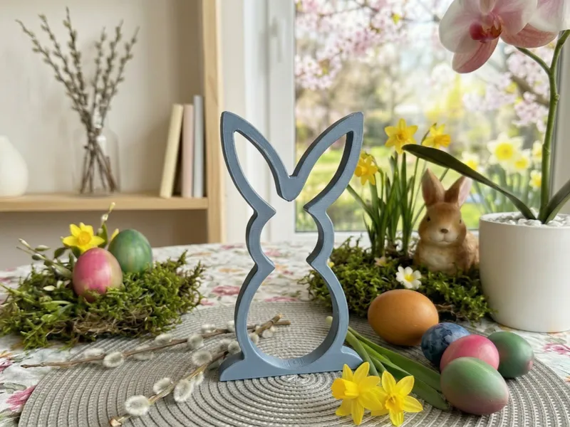 Bunny Outline - Easter Decor