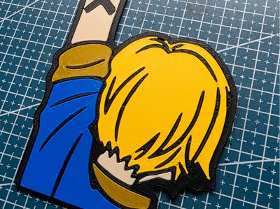 One Piece Sanji Silhouette – Iconic Design without AMS