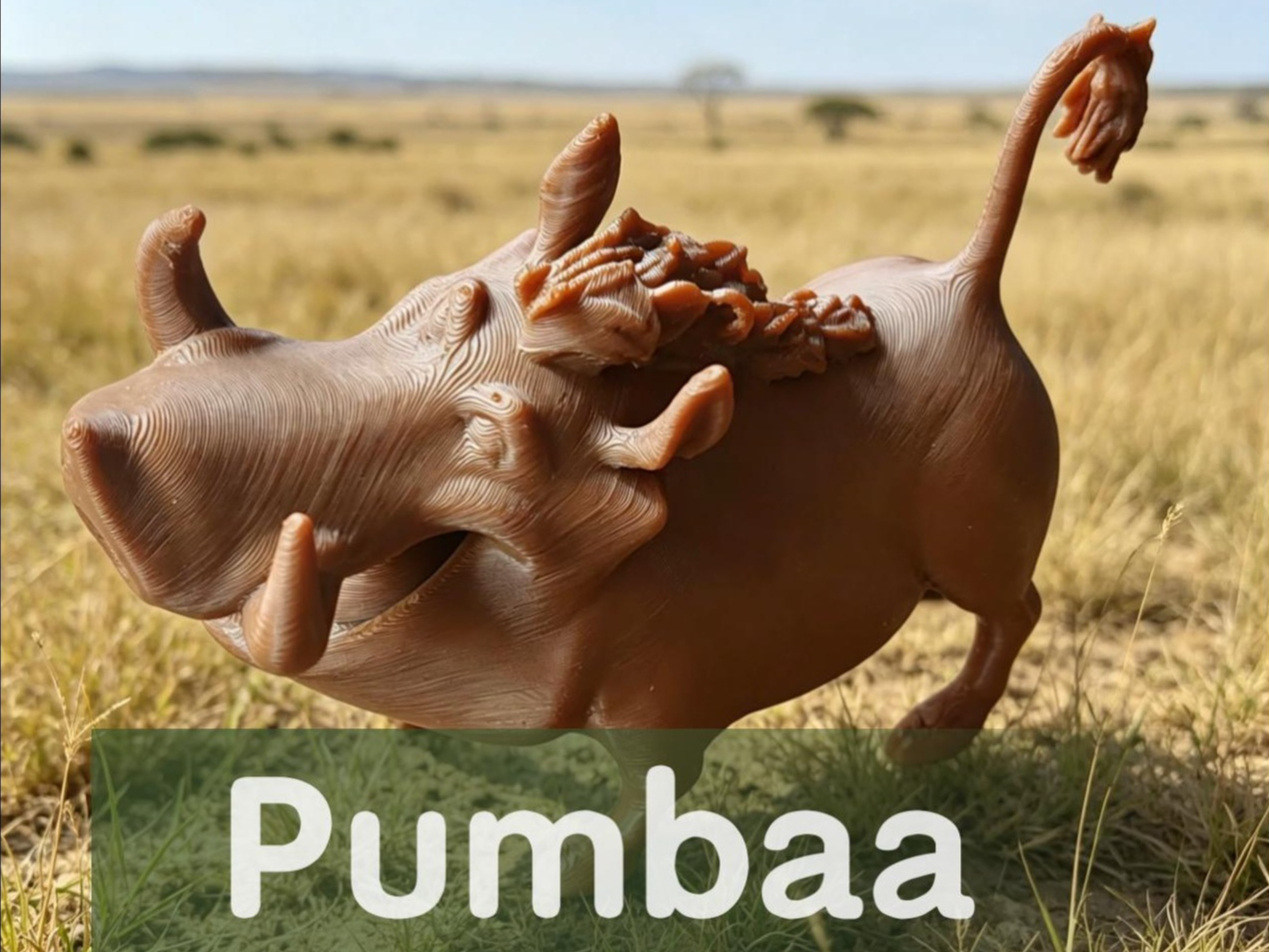 彭彭Pumbaa狮子王角色（Lion king, Hakuna Matata）
