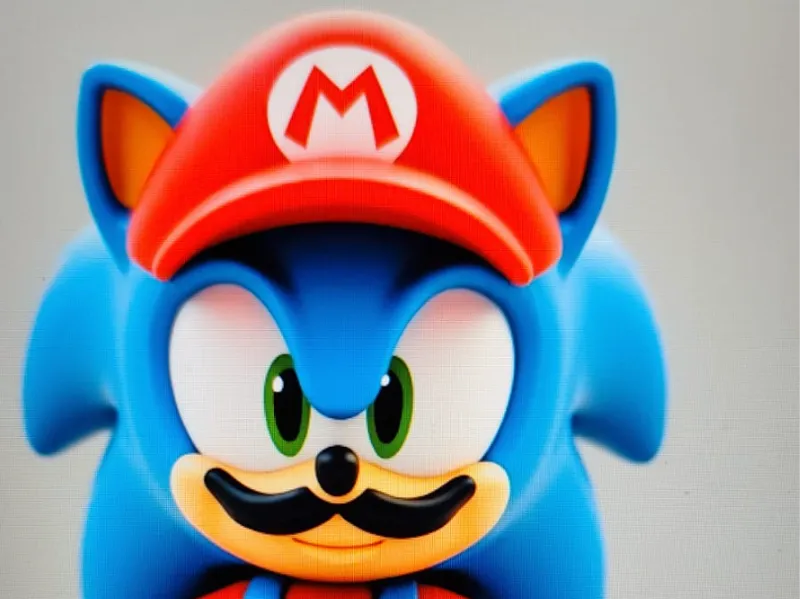 Sonic en Mario