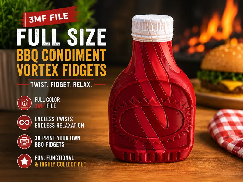 BBQ Vortex Fidget 