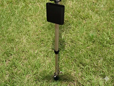crutch or wheelchair phone pocket