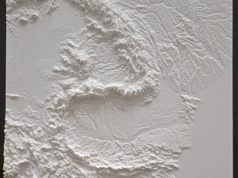 Romania Landforms based on Copernicus DEM