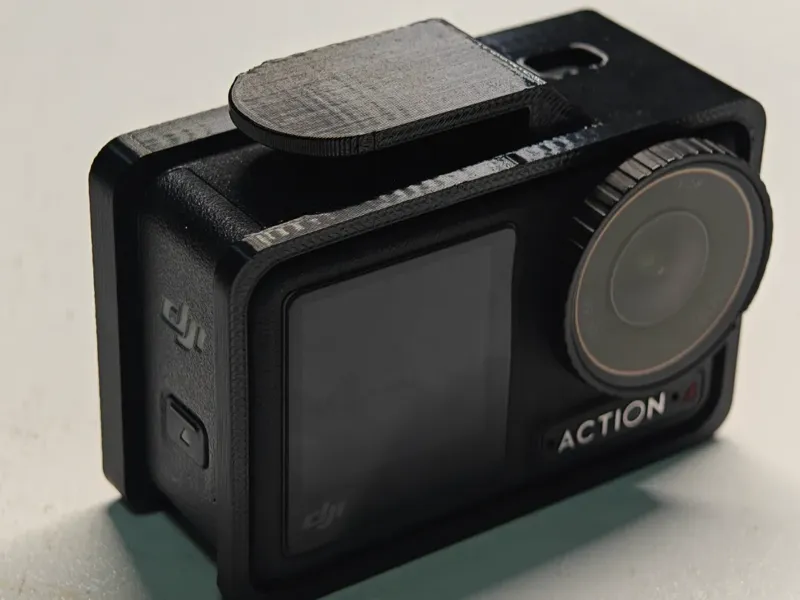 大疆dji osmo acion 4快捷录制拍摄兔笼