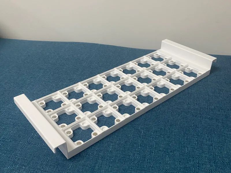 Elvarli gridfinity slading hanging tray
