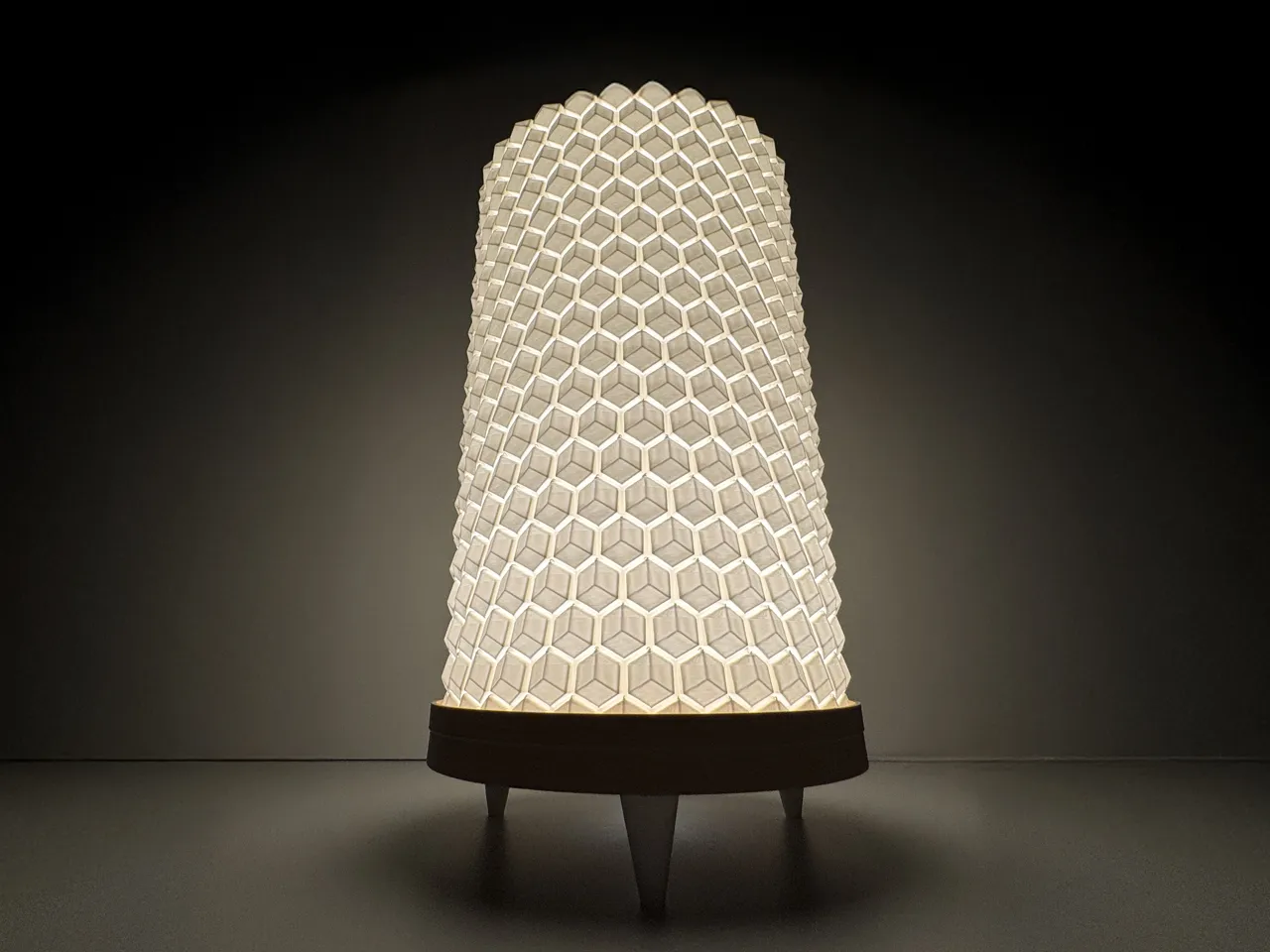 Honeycomb Table Lamp view 3