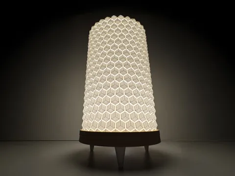 Honeycomb Table Lamp view 3