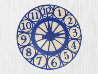 Laufey A Matter Of Time clock/keychain