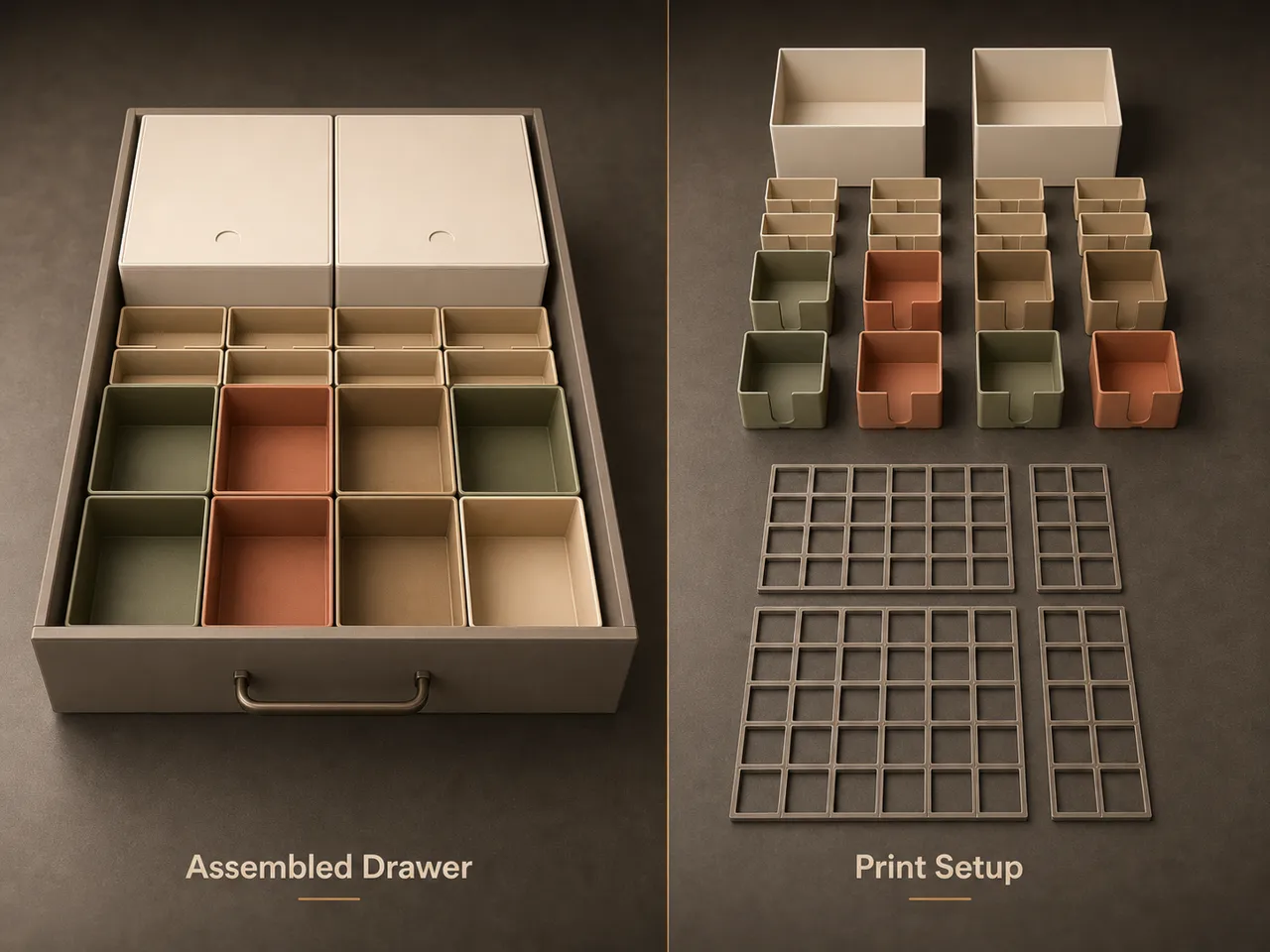 Ultimate gridfinity drawer configurator view 2