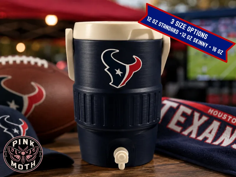 Houston Texans Koozie - Snap in Logo