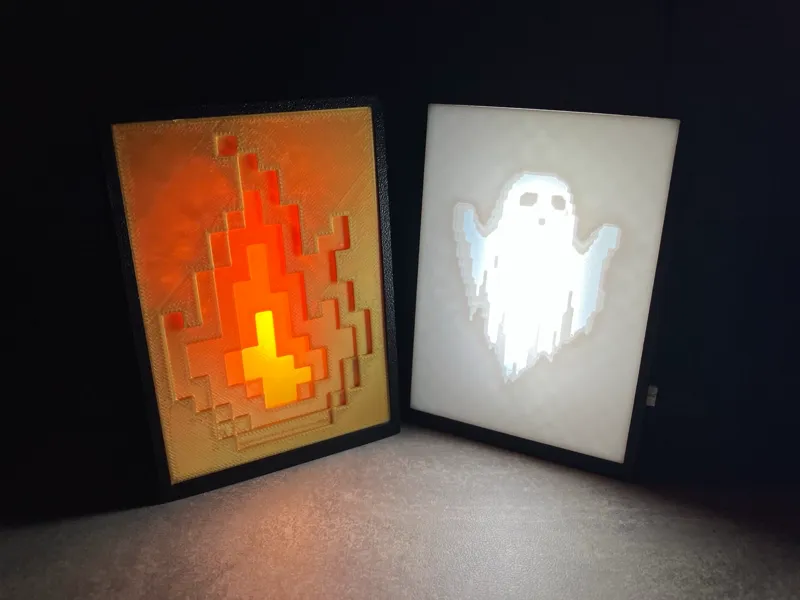 Pixel Lightbox – USB-C / Battery Pow Nightlights