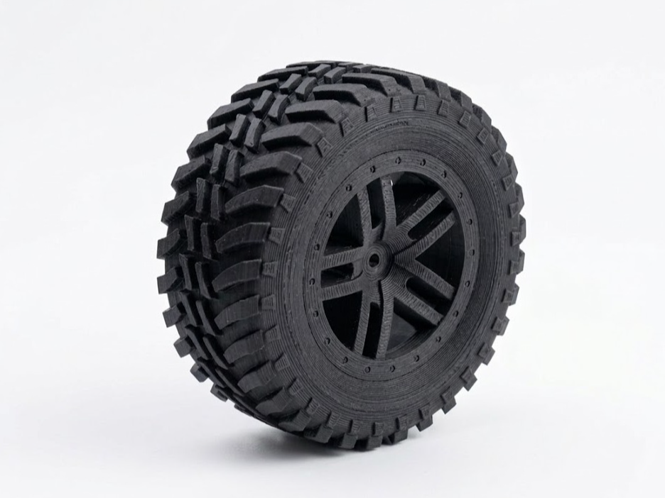 RC Buggy Wheel & Tyre 110 scale Model 1
