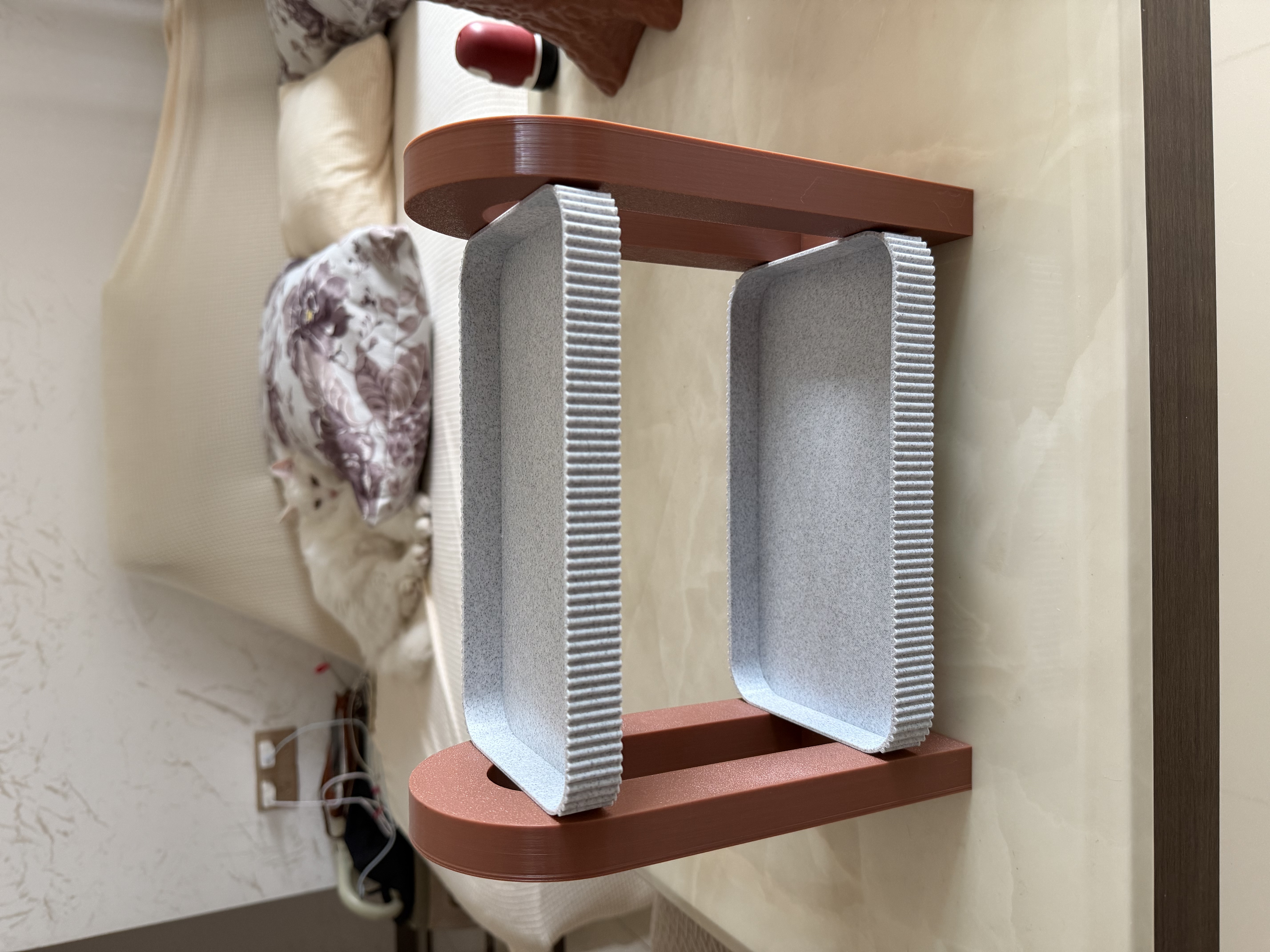 Miniatura 1 do modelo 3D Desktop storage rack
