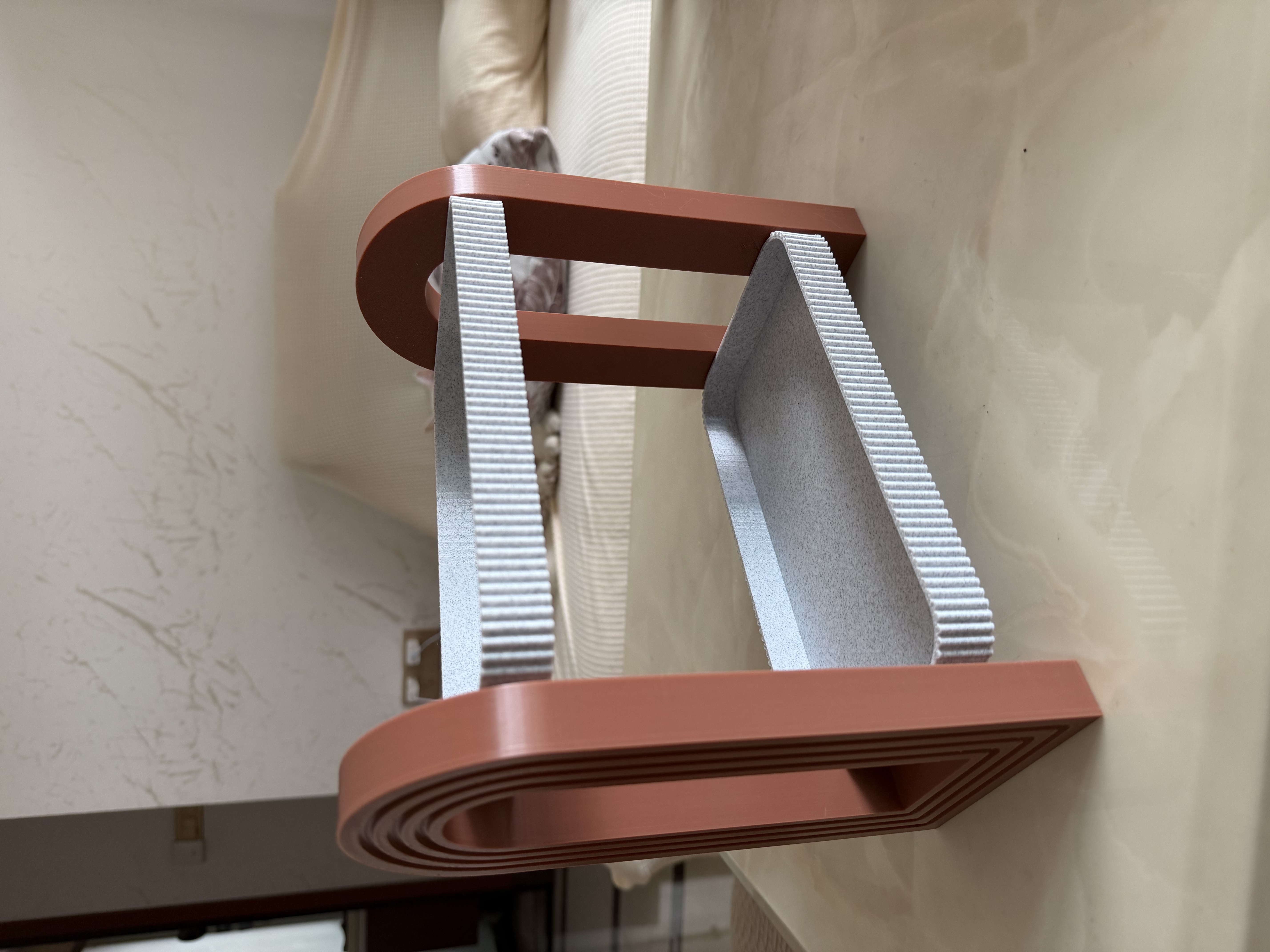 Miniatura 2 do modelo 3D Desktop storage rack
