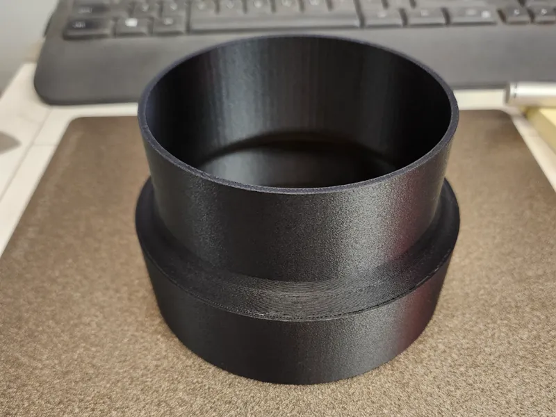 4 inch PVC to 4 inch flex