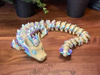 Easter Articulated Dragon 2026 (Colored)