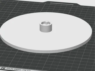 Anycubic Cure and Wash Disc plate.