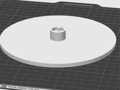 Anycubic Cure and Wash Disc plate.