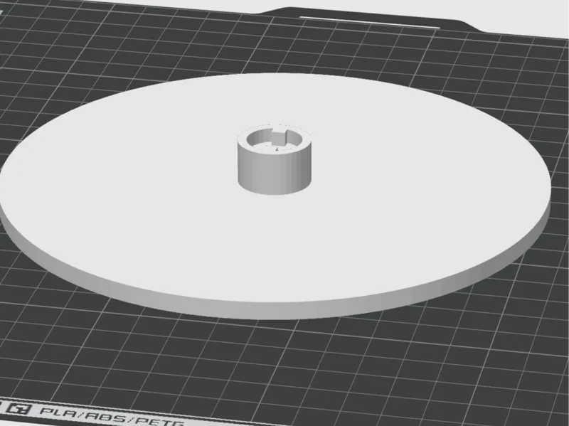 Anycubic Cure and Wash Disc plate.