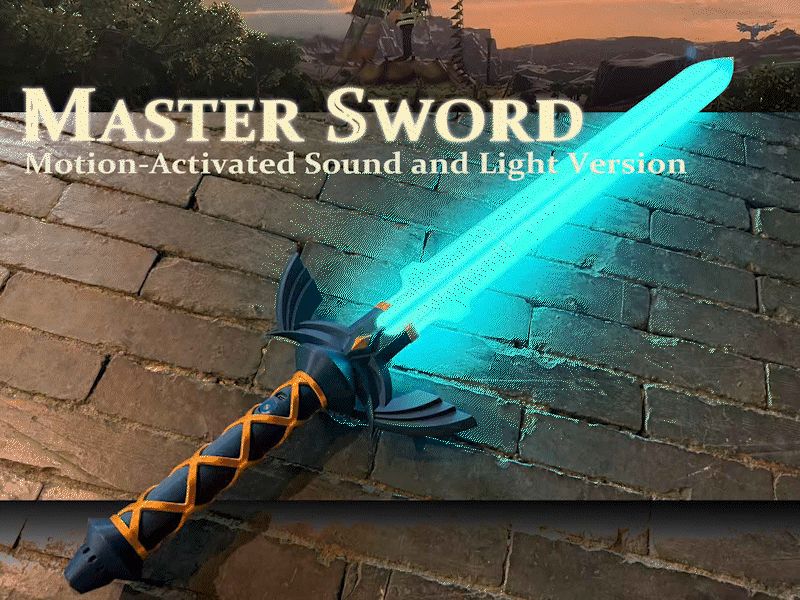 Lightening Zelda Master Sword 100cm