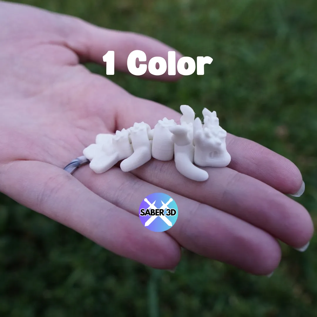 Mini Articulated Spring Dragon view 4