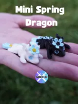 Мини фигурка на дракон