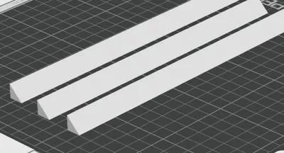 light strip wedge for cabinets