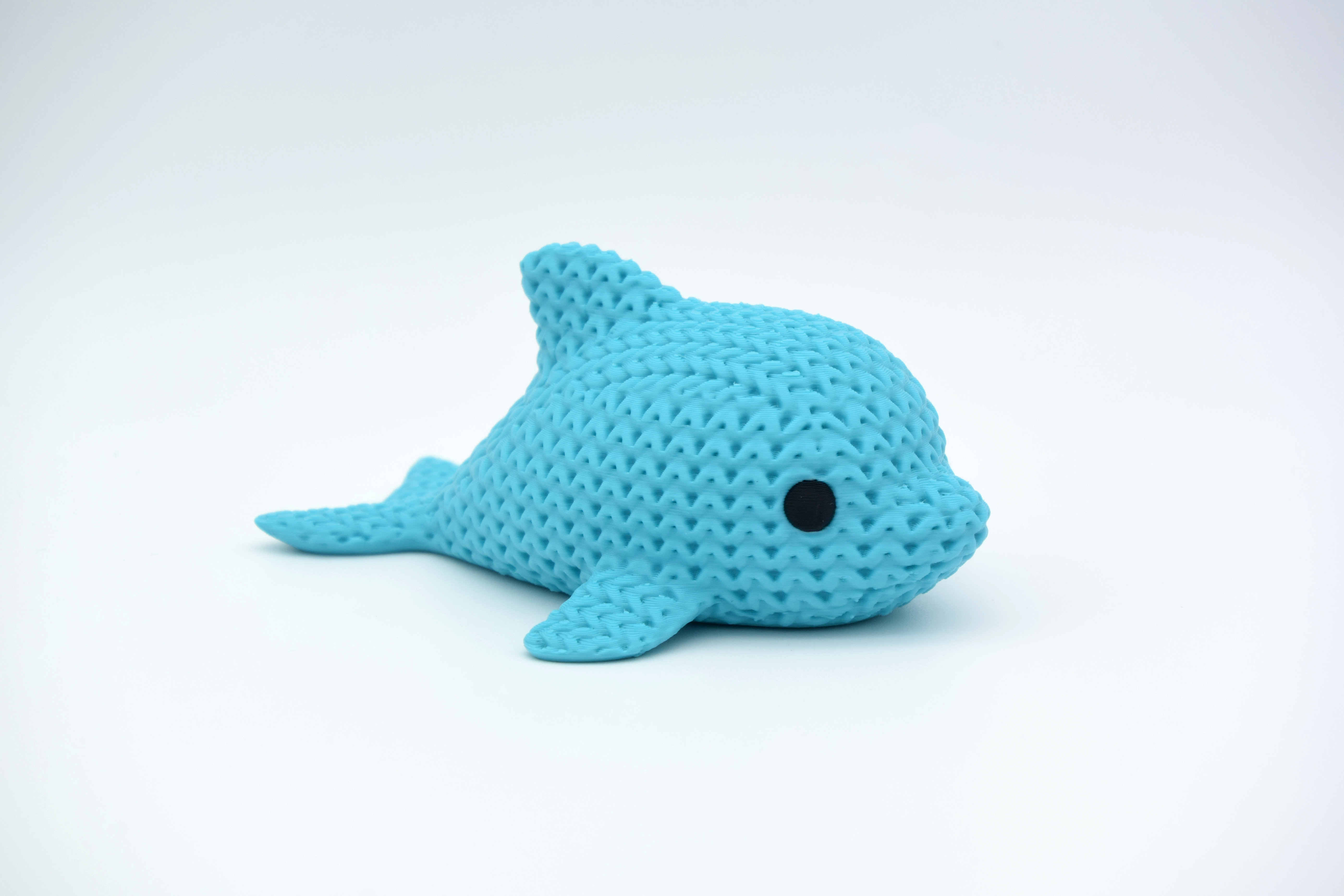 Miniatura 2 do modelo 3D Knitted Dolphin