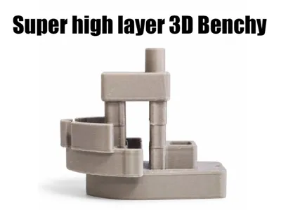 Super high layer 3D Benchy