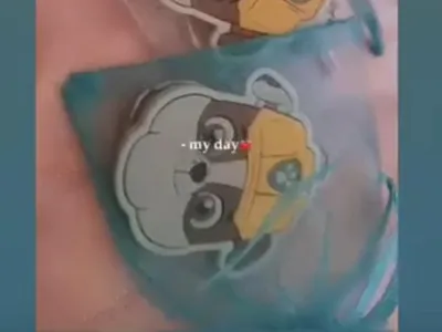 Rubble Keychain