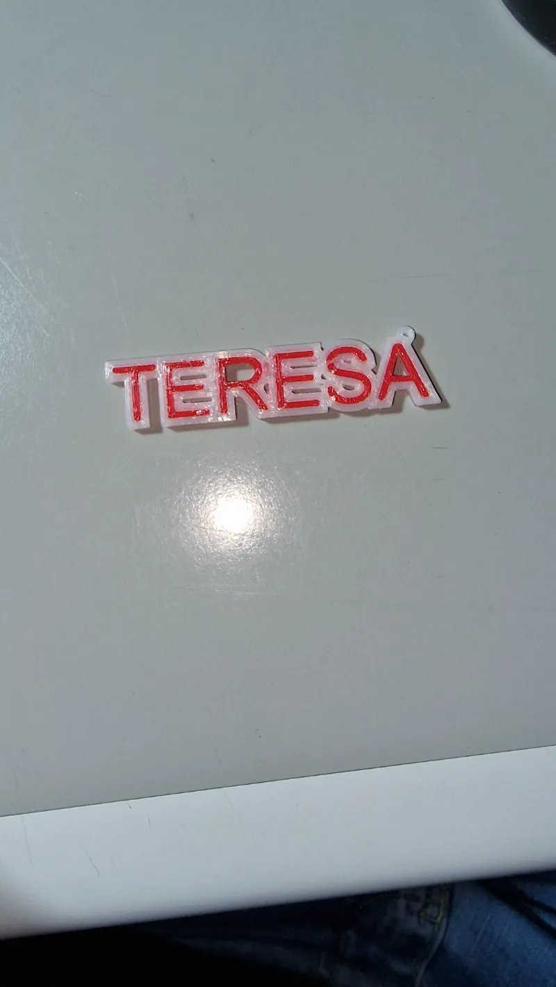 PORTACHIAVI CON NOME TERESA
