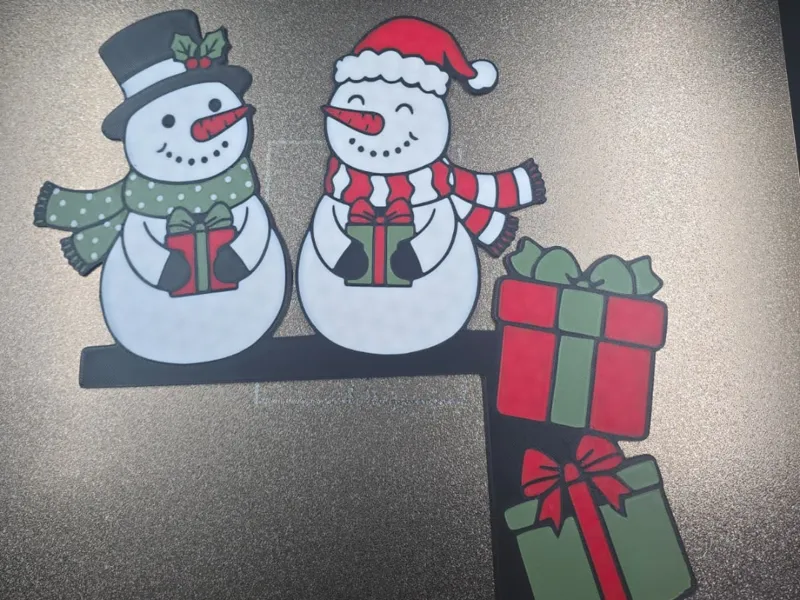 Christmas door corner