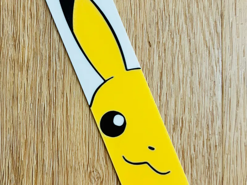Pokemon Pikachu Bookmark