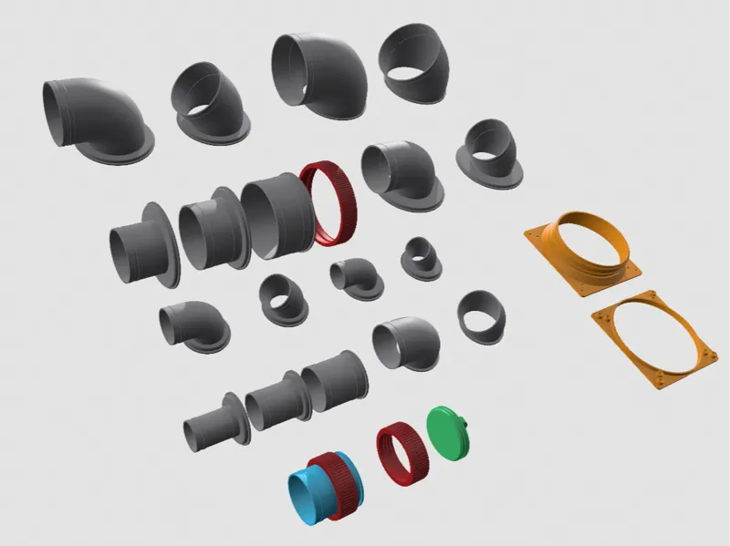 Air Pooprify Modular Exhaust System
