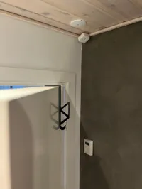 Support de porte-manteau pour porte de 40 mm — photo 2