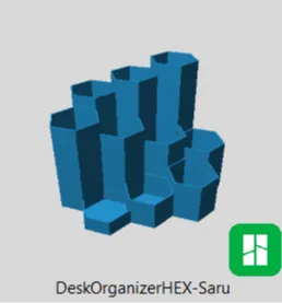 DeskOrganizerHEX-Saru