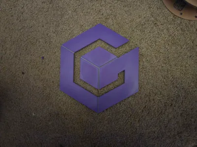 Gamecube Logo Sign AMS / NO AMS